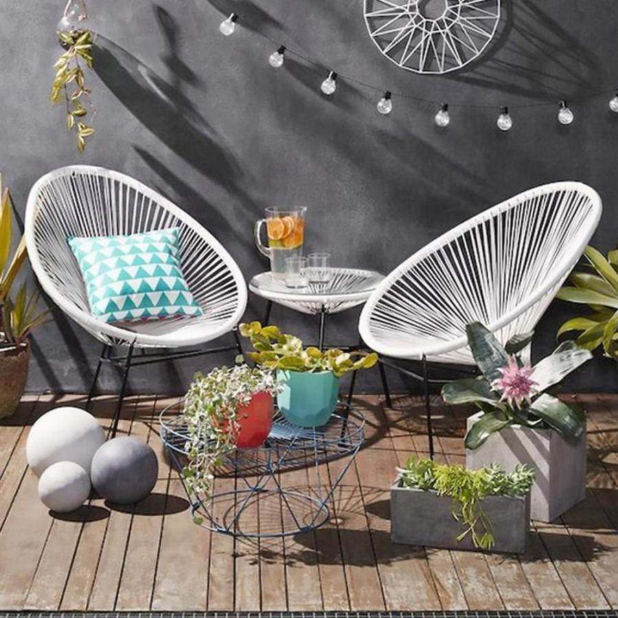 Rattan Bunker Chair